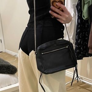 AllSaints Fleur De Lis Crossbody Bag